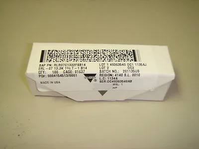 NEW Vishay RLR07C1332FSB14