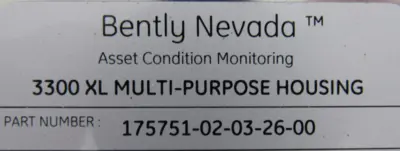 NEW BENTLY NEVADA 175751-02-03-26-00 SS ENCLOSURE 12"x12"x6" 3300 XL EQ3741A002