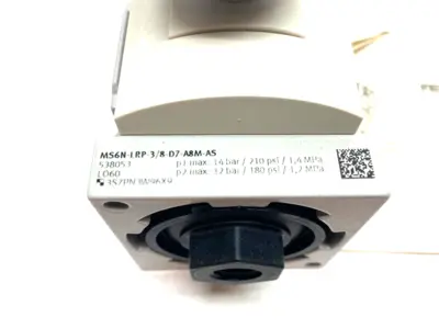 MS6N-LRP-3/8-D7-A8M-AS, 538053 | Festo MS6N-LRP-3/8-D7-A8M-AS Pneumatic Pressure Regulator 538053 - New Other
