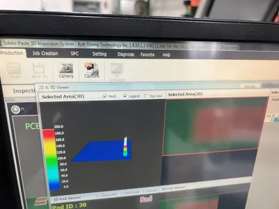 2010 KOH YOUNG KY8030-3 3D SOLDER PASTE INSPECTION MACHINE SPI | Tekmart International Inc. (13)