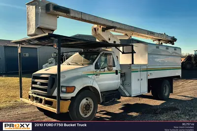 Used 2010 FORD F750 BUCKET TRUCK Bucket (boom) trucks North Dakota US | Proxy Equipment #1378038