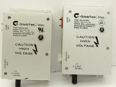 GlobTek GS-400 Dual-High Voltage DC/DC Switching Power Supply 12V Input Lot of 2