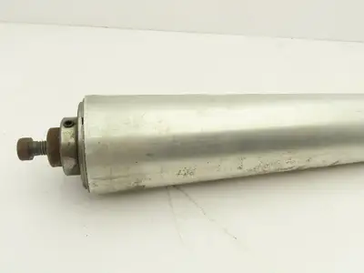 3.25"x 34" Aluminum Conveyor Pulley Roller 38" OAL 1.25" Shaft