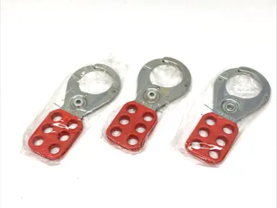 New | in-Stock Master Steel Lockout Hasp 6-Hole 1-1/2" Jaw LOT OF 3 Locksmith Equipment/Supplies Michigan US | Maverick Industrial Sales #1518251