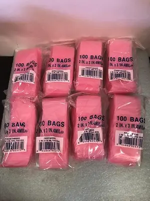 BAGS 2in x 3in. 4mil