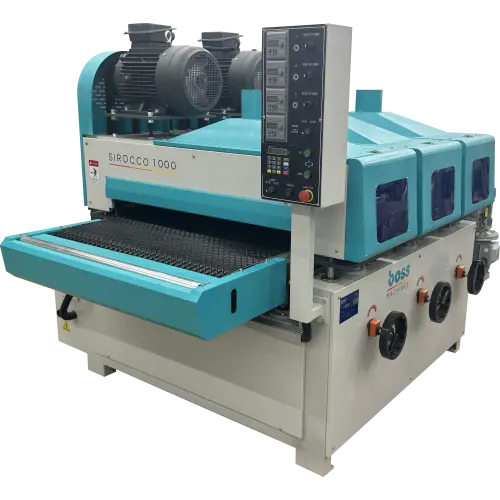 NEW BOSS 3 HEAD SIROCCO 600 | 1000 | 1300 3R WIRE BRUSH MACHINE