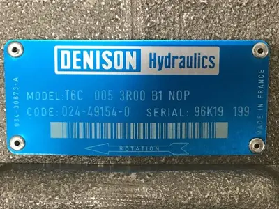 USED DENISON HYDRAULICS T6C 005 3R00 B1 N0P