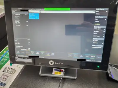 Used SpotOn Used SpotOn Apexa GW POS Retail Store Fixtures Illinois US | Falcon Restaurant Supply #1376754