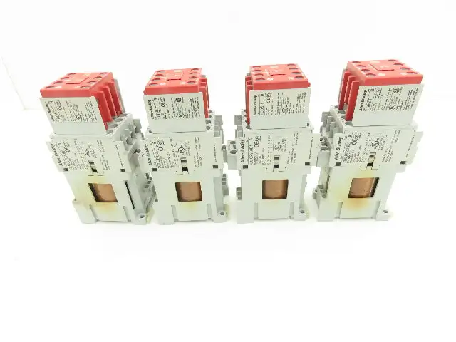 Allen Bradley 700S-CF620DJC Industrial Control Contactor Safety Relay Lot of 4