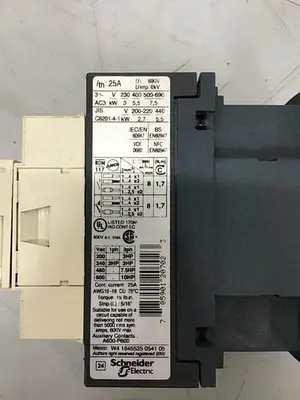 USED TELEMECANIQUE LC1D12