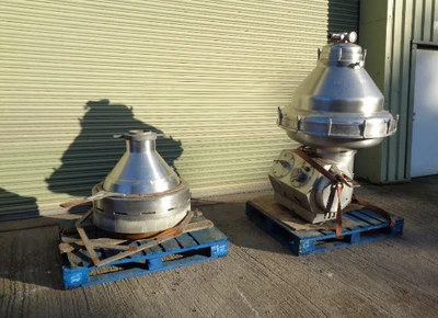Alfa Laval S/S Disc type MRPX 218 TGV 74C Centrifuge 30 Kw
