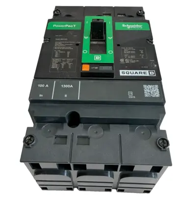 NEW SCHNEIDER ELECTRIC SQUARE D HJL36100 CIRCUIT BREAKER 100 AMP 600V 3 POLE