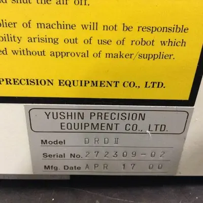 USED YUSHIN PRECISION EQUIPMENT DRDII