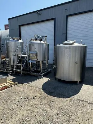 Used 5bbl Direct Fired Brewhouse