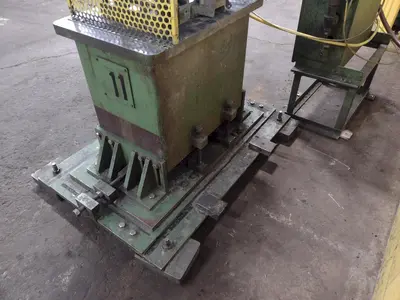 7 TON X 14" WIDE AIRAM PNEUMATIC CUTOFF PRESS: STOCK #17188