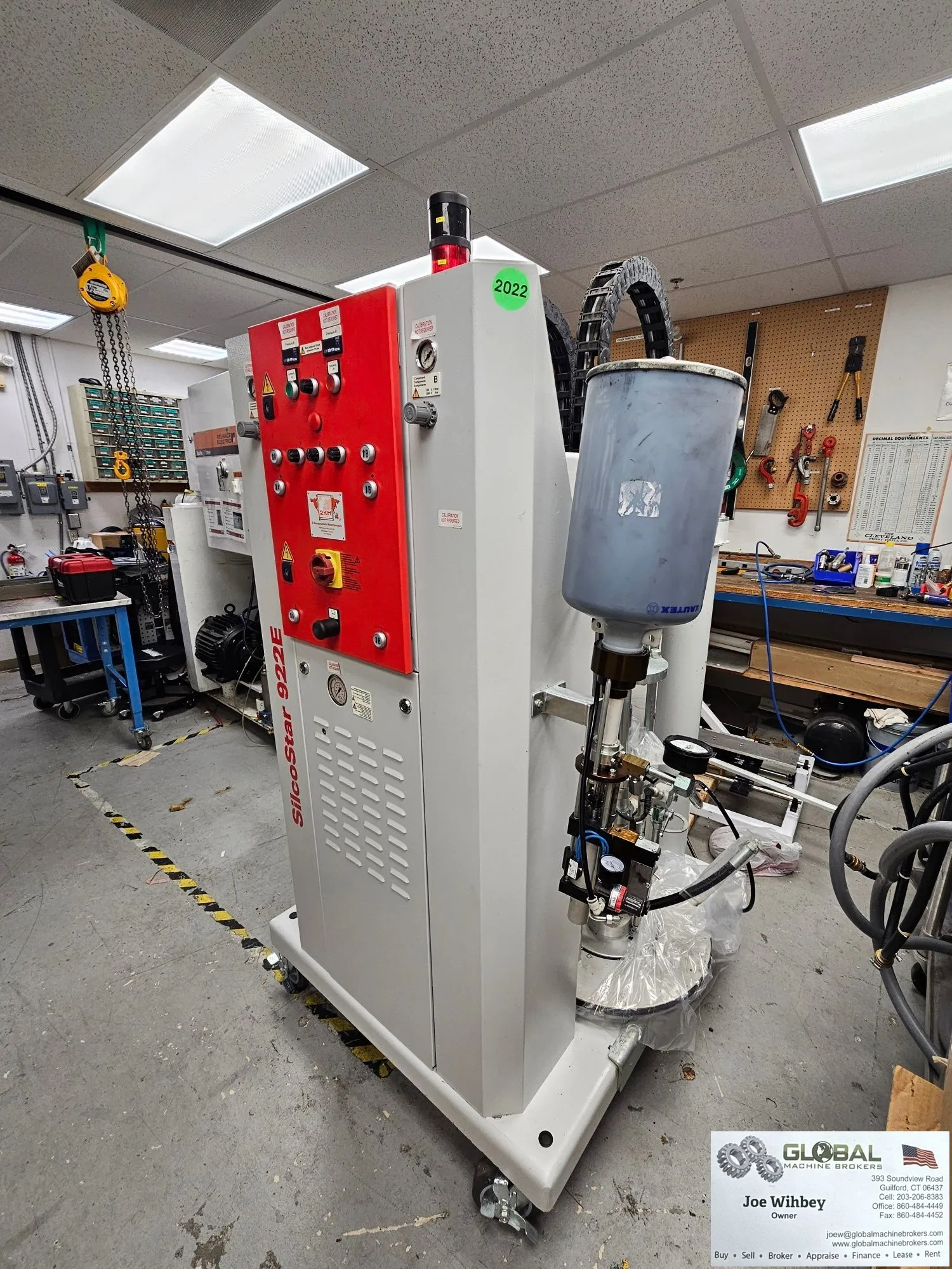 2KM SilcoStar922E Hydraulic Operated Metering System High Viscosity Pump