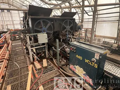 USED BREWER COMPLETE SCRAGG MILL & PALLET CUT STOCK LINE