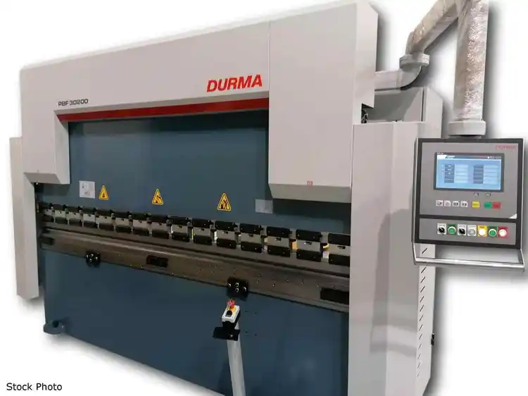 New | Build-to-Order DURMA PBF 30200 Press Brakes Minnesota US | SOMINN MACHINERY SALES #353600