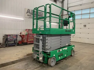 Used 2016 GENIE GS-4047 ELECTRIC SCISSOR LIFT Scissor Lifters Alberta CA | Adcock Equipment #1418028