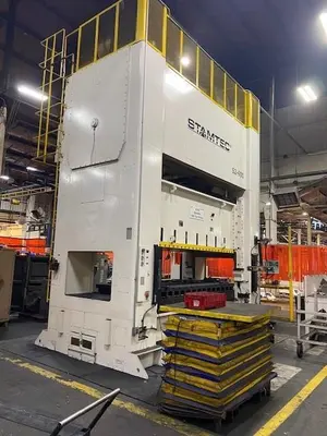 660 TON STAMTEC MODEL S2-600 STRAIGHT SIDE DOUBLE CRANK PRESS