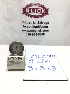 Ashcroft 25-1009-AW-02B-100 Duralife Pressure Gauge 2-1/2 in