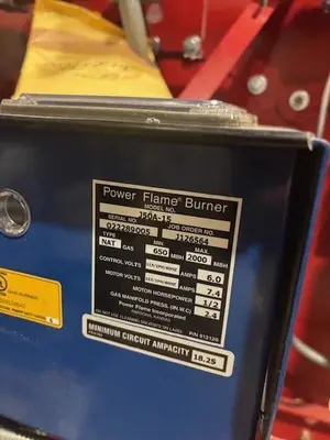 Used 2022 SIOUX SF50G Boilers Minnesota US | RAB Industries, Inc. #495030