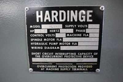 Used HARDINGE HLV-H Precision Lathes Minnesota US | Machinesused.com #1364588