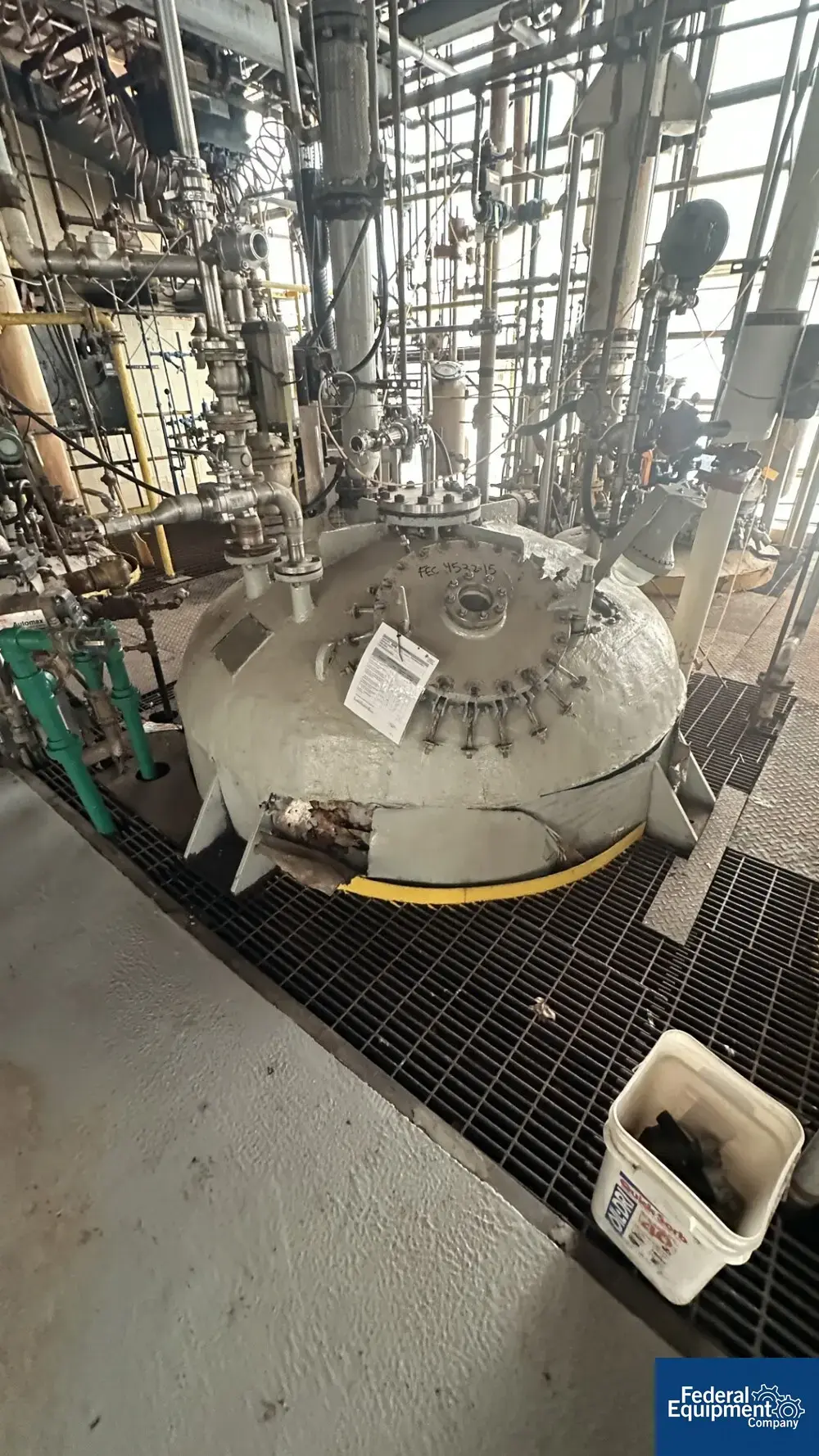 USED Tolan 2,200 Gal Tolan Reactor, 316 S/S, 120/150#
