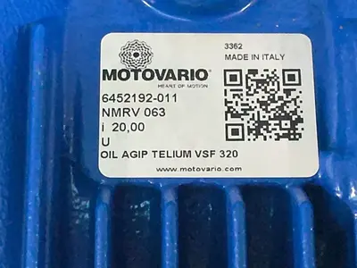 Used MOTOVARIO 6452192011 Motors (misc) Ohio US | HGR 24 #1300779