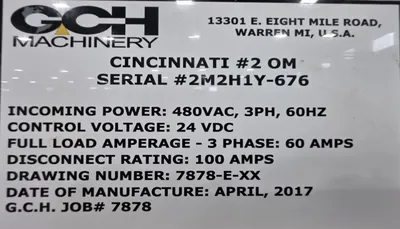CINCINNATI #2 OM GRINDERS, CENTERLESS | GCH Machinery (8)