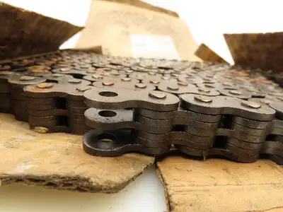 Morse BL534 Single Strand Leaf Chain 3x4 Lacing 5/8 Pitch BL-5 Series 10'