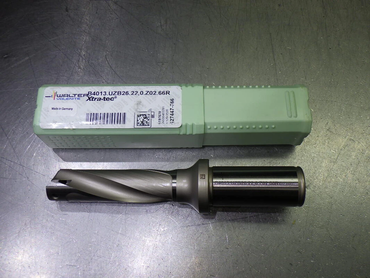 Walter 22mm Coolant Thru Drill 1" Shank B4013.UZB26.22,0.Z02.66R (LOC2675B)