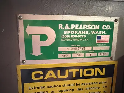 Used PEARSON PACKAGING SYSTEMS NORDSON Case Erectors - Glue Bottom Seal Illinois US | M&M Equipment Corp. #1337528