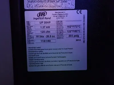 Used INGERSOLL RAND UP625125HA Miscellaneous MRO Ohio US | HGR 24 #1089746