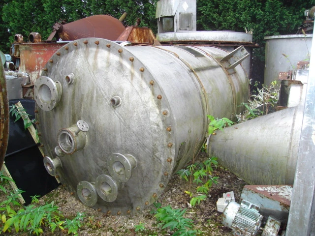 2900 L S/S Vessel With Internal Coil