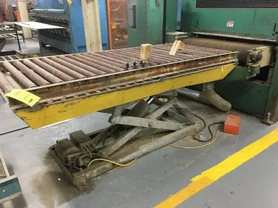 LOT OF (5) HEAVY-DUTY SCISSOR-LIFTS