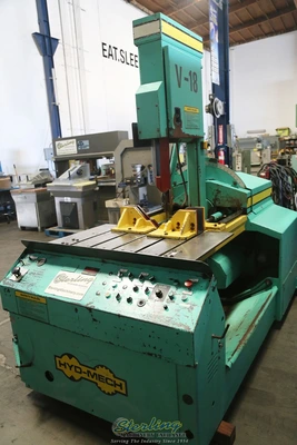 Used HYDMECH V-18 Vertical Band Saws California US | Sterling Machinery Exchange #1465997