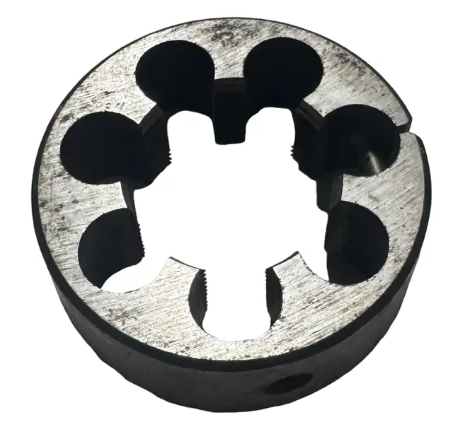 1-5/8"-14 HSS Adjustable Round Die 3" Outside Diameter