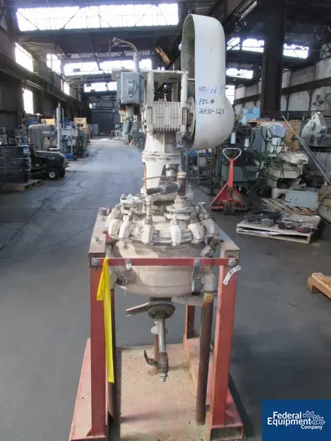 Used Pfaudler 5 Gal Pfaudler Glass-Lined Reactor, 25/150# Reactors Ohio US | Federal Equipment Company #126098