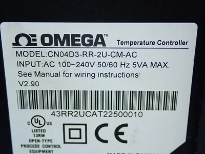 Used OMEGA CN04D3RR2UCMAC Temperature Controls Ohio US | HGR 24 #878601