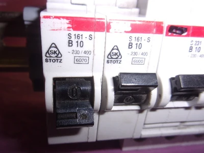 USED ABB S231 B10 & S161-S B10