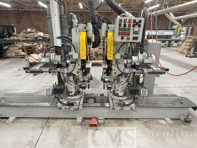 Used BELL MODEL 424 DOUBLE END TRIM & BORE Trim Saws North Carolina US | CAROLINA MACHINERY SALES #1441244