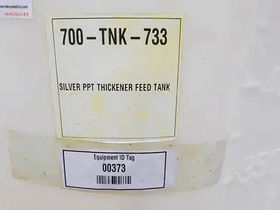 Plastic Tank w/ Fittings