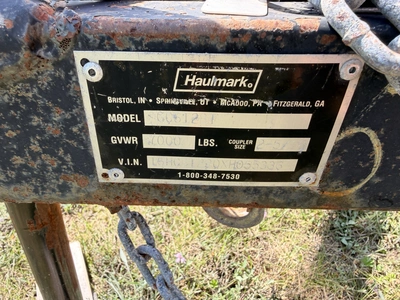 Used 1999 HAULMARK GC612BT  6' X 12' Box Trailers Michigan US | Miedema Asset Management Group #1437121