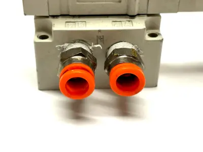 Used SMC 5-PORT 2-POSITION SINGLE SOLENOID VALVE, 1/8" NPT Solenoid Valves Michigan US | Maverick Industrial Sales #1092693