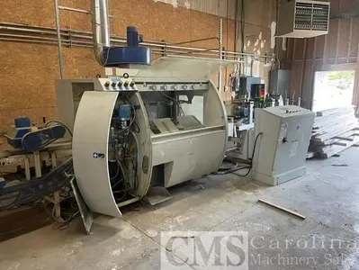 USED 2009 CEFLA/DELLE VEDOVE UNISPRAYER WITH INFEED BRUSHES; OVEN; OUTFEED