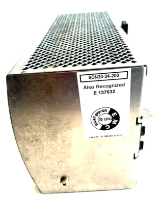 USED SOLA SDN-20-24-200 POWER SUPPLY SDN 2024200