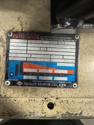 1999 NISSAN Forklift Truck Forklifts | Pressroom Solutions LLC (7)