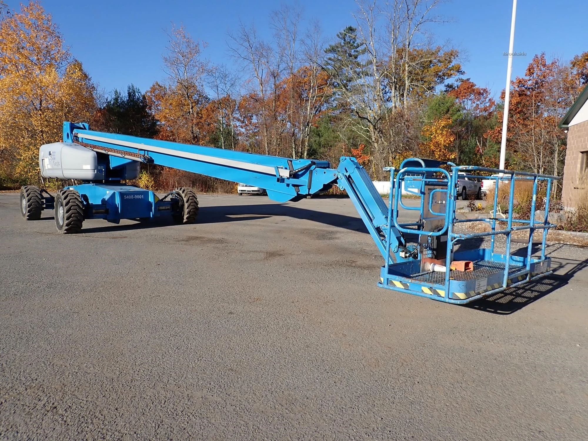 Used 2003 GENIE S105 Telescopic Boom Lifts Massachusetts US | Brookside Equipment Sales #1422143