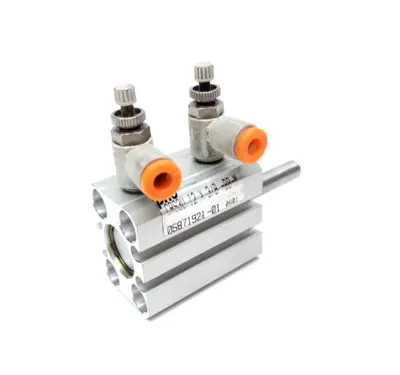 CRS3U 12X3/8-BB-M, CRS3U12X3/8-BB-M, CRS3U 12 X 3/8-BB-M | PHD CRS3U12X3/8-BB-M Compact Pneumatic Cylinder 0.47" Bore 0.375" Stroke - Used